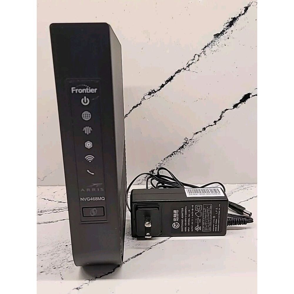 Arris Frontier‎ NVG468MQ Ethernet Gateway Wi-Fi Modem Router Dual Band